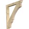 Ekena Millwork Balboa Traditional Rough Sawn Outlooker, Douglas Fir, 6"W x 46"D x 46"H OUT06X46X46BOA01RDF - alternate 1